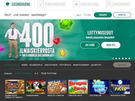 casinohuone bonus koodi